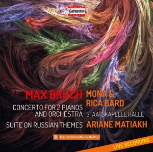 Bruch Max - Concerto For 2 Pianos & Orchestra i gruppen Externt_Lager / Naxoslager hos Bengans Skivbutik AB (3848655)