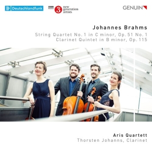 Brahms Johannes - String Quartet No. 1 In C Minor, Op i gruppen CD / Kommande / Klassiskt hos Bengans Skivbutik AB (3848661)