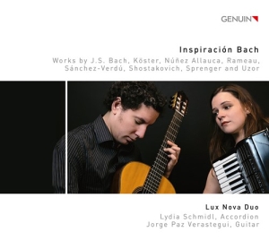 Various - Inspiración Bach - Works By Bach, N i gruppen Externt_Lager / Naxoslager hos Bengans Skivbutik AB (3848662)