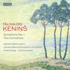 Kenins Talivaldis - Symphony No. 1 Two Concertos i gruppen CD / Kommande / Klassiskt hos Bengans Skivbutik AB (3852992)