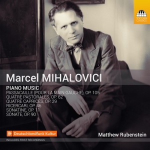 Mihalovici Marcel - Piano Music i gruppen Externt_Lager / Naxoslager hos Bengans Skivbutik AB (3853002)
