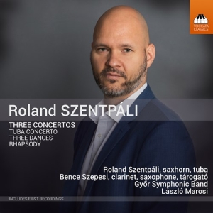Szentpali Roland - Three Concertos i gruppen Externt_Lager / Naxoslager hos Bengans Skivbutik AB (3853004)