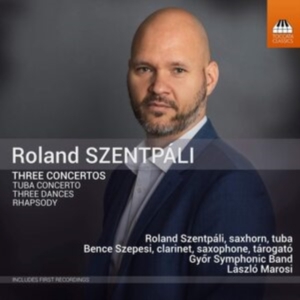 Szentpali Roland - Three Concertos i gruppen Externt_Lager / Naxoslager hos Bengans Skivbutik AB (3853004)