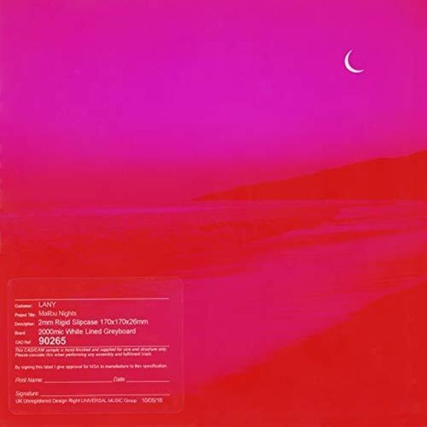 LANY - Malibu Nights i gruppen VINYL / Rock hos Bengans Skivbutik AB (3861018)