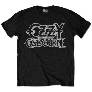 Ozzy Osbourne/ Unisex Tee-Vintage Logo (M)  i gruppen ÖVRIGT / Merch CDON 2306 hos Bengans Skivbutik AB (3862782)