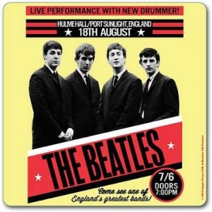 Beatles - The Beatles Single Cork Coaster: 1962 Po i gruppen ÖVRIGT / Merchandise hos Bengans Skivbutik AB (3862831)