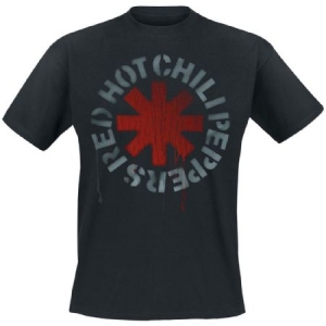 Red Hot Chili Peppers - Red Hot Chili Peppers Unisex Tee: Stencil i gruppen ÖVRIGT / MK Test 1 hos Bengans Skivbutik AB (3863529)