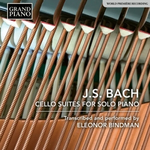 Bach Johann Sebastian - Cello Suites For Solo Piano i gruppen Externt_Lager / Naxoslager hos Bengans Skivbutik AB (3866201)