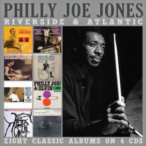 Philly Joe Jones - Riverside & Atlantic (4 Cd) i gruppen CD / Jazz/Blues hos Bengans Skivbutik AB (3867127)