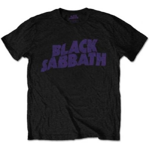 Black Sabbath - Black Sabbath Kid's Tee: Wavy Logo (Retail Pack) i gruppen ÖVRIGT / Merch T-shirts hos Bengans Skivbutik AB (3867564r)