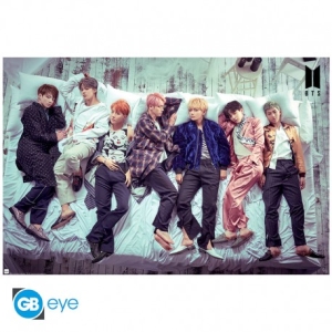 BTS - Group Bed Poster i gruppen MERCHANDISE / Merch / K-Pop hos Bengans Skivbutik AB (3870632)