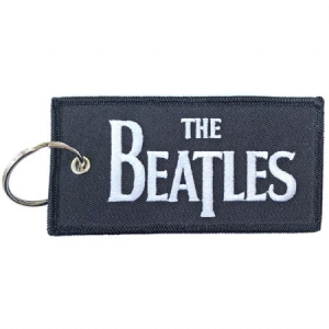 Beatles - The Beatles Keychain: Drop T Logo (Patch i gruppen MERCHANDISE / Nyckelring / Pop-Rock hos Bengans Skivbutik AB (3880833)