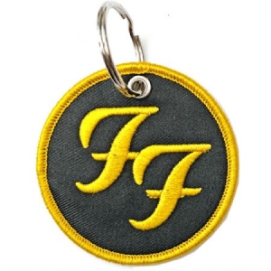 Foo Fighters - Foo Fighters Keychain: Circle Logo (Doub i gruppen ÖVRIGT / Merch Nyckelringar hos Bengans Skivbutik AB (3880845)