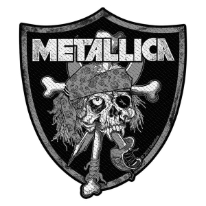 Metallica - Raiders Skull Standard Patch i gruppen ÖVRIGT / Merchandise hos Bengans Skivbutik AB (3880861)