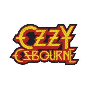 Ozzy Osbourne - Logo Cut-Out Standard Patch i gruppen ÖVRIGT / Merchandise hos Bengans Skivbutik AB (3880862)