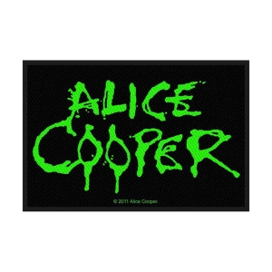 Alice Cooper - Logo Standard Patch i gruppen ÖVRIGT / Merch Tygmärke hos Bengans Skivbutik AB (3881353)