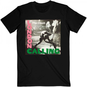 The Clash/ UNISEX TEE: LONDON CALLING (XL) i gruppen ÖVRIGT / Övrigt / aub hos Bengans Skivbutik AB (3881365)
