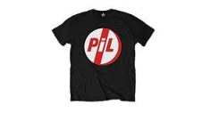 Public Image - Unisex T-Shirt: Logo (Black) i gruppen MERCH / Test-Tshirts hos Bengans Skivbutik AB (3881563r)