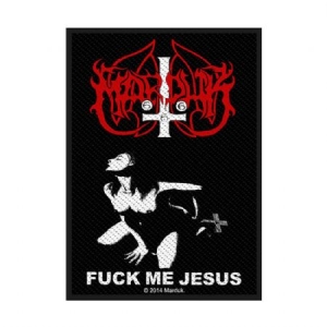 Marduk - STANDARD PATCH: FUCK ME JESUS (LOOSE) i gruppen Minishops / Marduk hos Bengans Skivbutik AB (3881727)