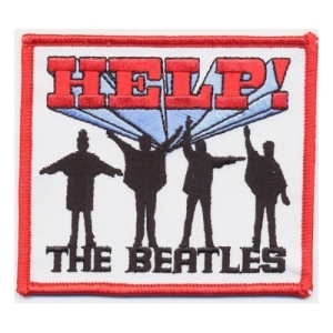 The Beatles - Help! Album Standard Patch i gruppen ÖVRIGT / Merchandise hos Bengans Skivbutik AB (3881745)