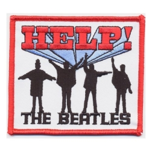 The Beatles - Help! Album Standard Patch i gruppen MERCHANDISE / Tygmärke / Pop-Rock hos Bengans Skivbutik AB (3881745)