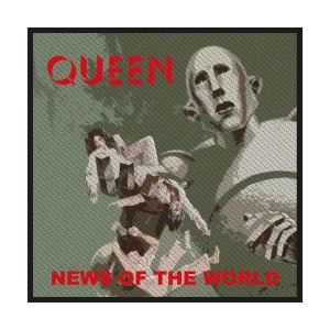 Queen - News Of The World Retail Packaged Patch i gruppen MERCHANDISE / Merch / Pop-Rock hos Bengans Skivbutik AB (3882142)