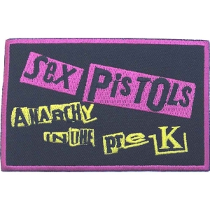 Sex Pistols - Anarchy In The Pre-Uk Patch i gruppen MERCHANDISE / Merch / Punk hos Bengans Skivbutik AB (3882162)