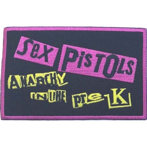 Sex Pistols - Anarchy In The Pre-Uk Patch i gruppen MERCHANDISE / Tygmärke / Punk hos Bengans Skivbutik AB (3882162)