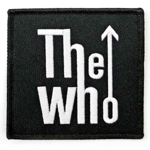 The Who - Arrow Logo Woven Patch i gruppen MERCHANDISE / Merch / Pop-Rock hos Bengans Skivbutik AB (3882163)