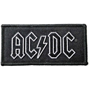 AC/DC - AC/DC Standard Patch: Logo i gruppen Minishops / AC/DC hos Bengans Skivbutik AB (3882209)