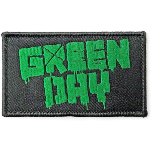 Green Day - Logo Woven Patch i gruppen MERCHANDISE / Merch / Punk hos Bengans Skivbutik AB (3882210)