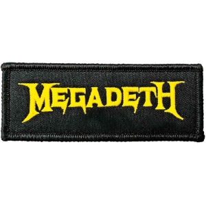 Megadeth - Logo Woven Patch i gruppen MERCHANDISE / Merch / Hårdrock hos Bengans Skivbutik AB (3882211)