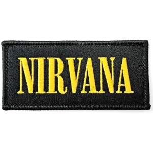 Nirvana - Nirvana Standard Patch: Logo i gruppen ÖVRIGT / MK Test 1 hos Bengans Skivbutik AB (3882214)