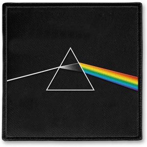 Pink Floyd - Dsotm Album Cover Woven Patch i gruppen MERCHANDISE / Merch / Pop-Rock hos Bengans Skivbutik AB (3882218)