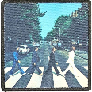 The Beatles - Abbey Road Woven Patch i gruppen MERCHANDISE / Tygmärke / Pop-Rock hos Bengans Skivbutik AB (3882226)