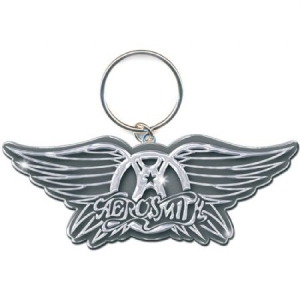 Aerosmith - KEYCHAIN: WINGS LOGO (ENAMEL IN-FILL) i gruppen ÖVRIGT / Merch Nyckelringar hos Bengans Skivbutik AB (3882359)