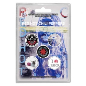 Red Hot Chili Peppers - BUTTON BADGE PACK: BY THE WAY (RETAIL PA i gruppen MERCHANDISE / Pin-Button Badge / Pop-Rock hos Bengans Skivbutik AB (3882367)