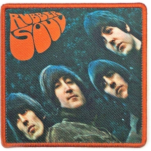 The Beatles - Rubber Soul Woven Patch i gruppen MERCHANDISE / Tygmärke / Pop-Rock hos Bengans Skivbutik AB (3882372)