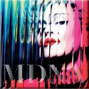 Madonna - Fridge Magnet: MDNA i gruppen MERCHANDISE / Magnet / Pop-Rock hos Bengans Skivbutik AB (3882432)