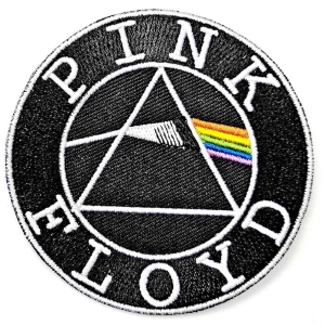 Pink Floyd - Standard Patch: Circle Logo i gruppen Kampanjer / BlackFriday2020 hos Bengans Skivbutik AB (3882434)