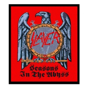 Slayer - Standard Patch: Seasons In The Abyss (Loose) i gruppen ÖVRIGT / Merch Tygmärke hos Bengans Skivbutik AB (3882439)