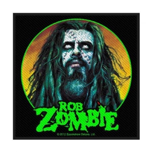 Rob Zombie - Standard Patch: Zombie Face (Loose) i gruppen ÖVRIGT / Merch Tygmärke hos Bengans Skivbutik AB (3882440)