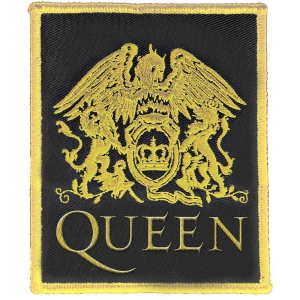 Queen - Classic Crest Woven Patch i gruppen MERCHANDISE / Merch / Pop-Rock hos Bengans Skivbutik AB (3888187)