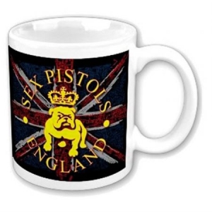 Sex Pistols - Boxed Standard Mug: Bull Dog & Flag i gruppen MERCHANDISE / Mugg / Punk hos Bengans Skivbutik AB (3889157)