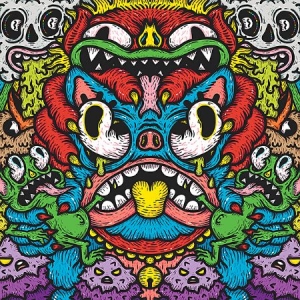 Allergic To Humans - Infinity Crunch i gruppen VINYL / Pop-Rock hos Bengans Skivbutik AB (3890080)