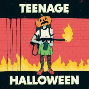 Teenage Halloween - Teenage Halloween (Orange/Black Vin i gruppen Labels / Woah Dad / Dold_tillfall hos Bengans Skivbutik AB (3894409)