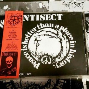Antisect - Peace Is Better Than A Place In His i gruppen CD / Pop-Rock hos Bengans Skivbutik AB (3896282)