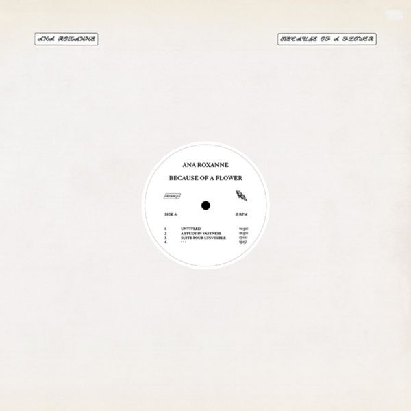 Ana Roxanne - Because Of A Flower i gruppen CD / Pop hos Bengans Skivbutik AB (3901187)