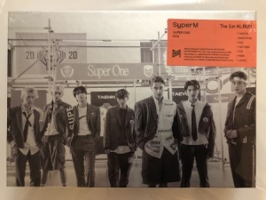 Superm - Super One (Super Ver._target Exclus i gruppen Minishops / K-Pop Minishops / SuperM hos Bengans Skivbutik AB (3901238)