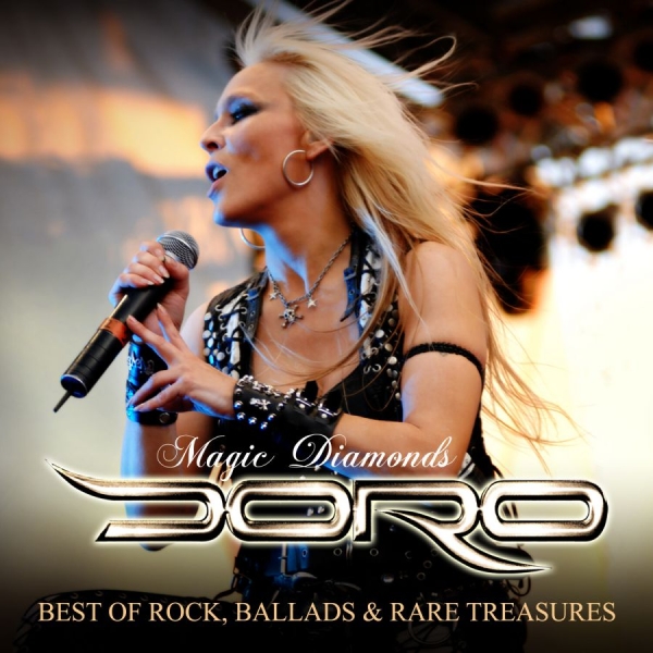 Doro - Magic Diamonds i gruppen CD / Hårdrock/ Heavy metal hos Bengans Skivbutik AB (3902281)